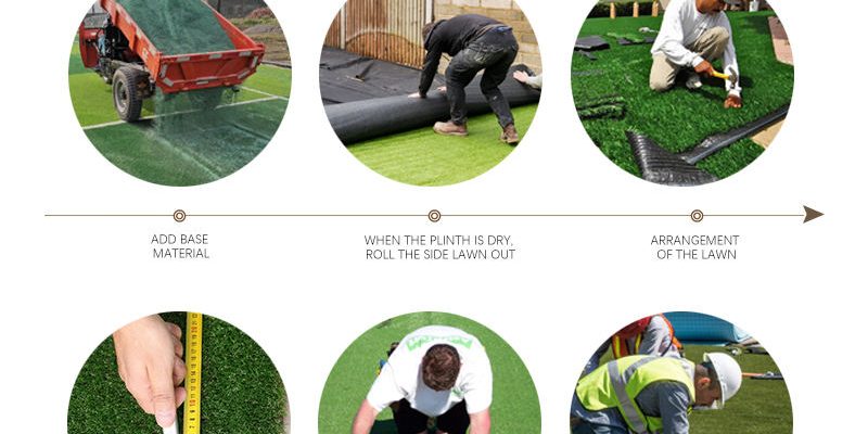 JS Lawn carpet mat kindergarten green artificial plastic artificial turf kunstrasen simulation Artificial Grass Rug